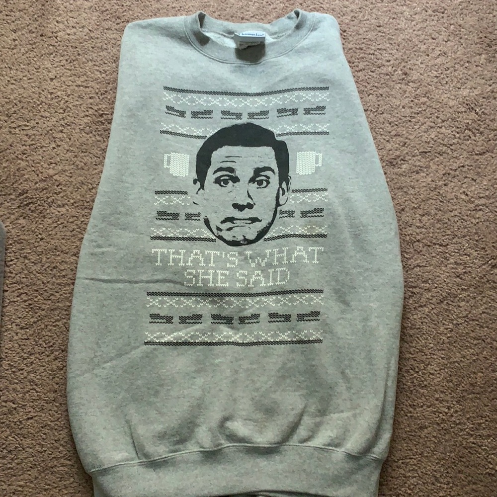 Michael Scott “That’s what she said” sweatshirt